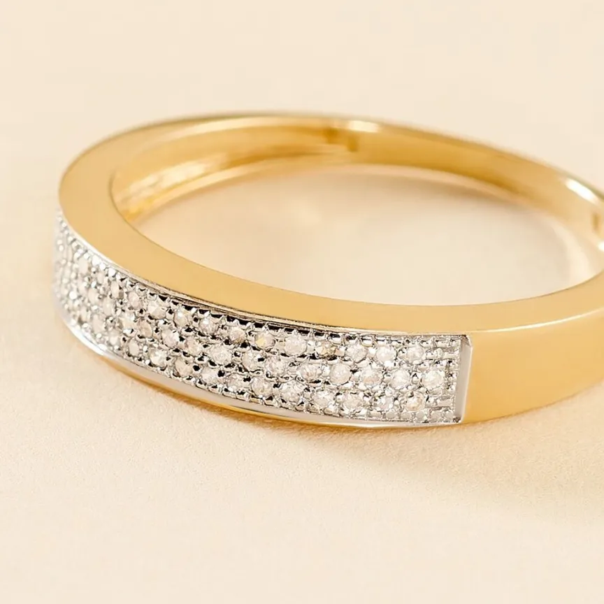 Bague Serafina Or Jaune Diamant-Histoire d'Or Online