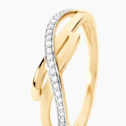 Bague Seraphia Or Jaune Diamant-Histoire d'Or Outlet