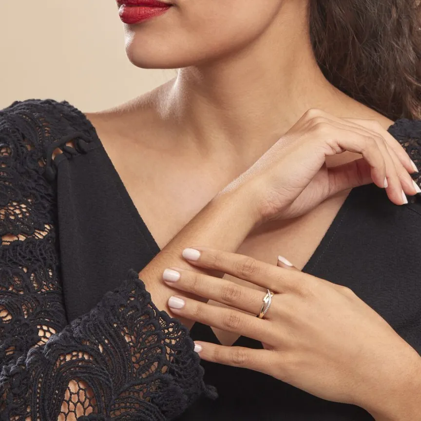 Bague Seraphia Or Jaune Diamant-Histoire d'Or Outlet
