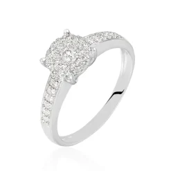 Bague Serena Or Blanc Diamant-Histoire d'Or Online