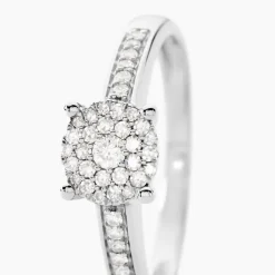 Bague Serena Or Blanc Diamant-Histoire d'Or Discount