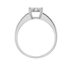 Bague Serena Or Blanc Diamant-Histoire d'Or Discount