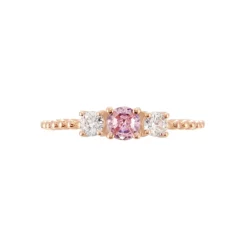 Bague Shahar Argent Rose Oxyde De Zirconium-Histoire d'Or Hot