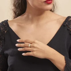 Bague Shalanda Or Jaune Diamant-Histoire d'Or