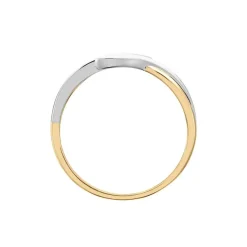 Bague Sharron Or Bicolore Diamant Blanc-Histoire d'Or