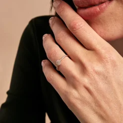 Histoire d'Or Bague Shin De Zirconium