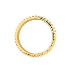 Bague Sicily Acier Doré-Histoire d'Or Clearance