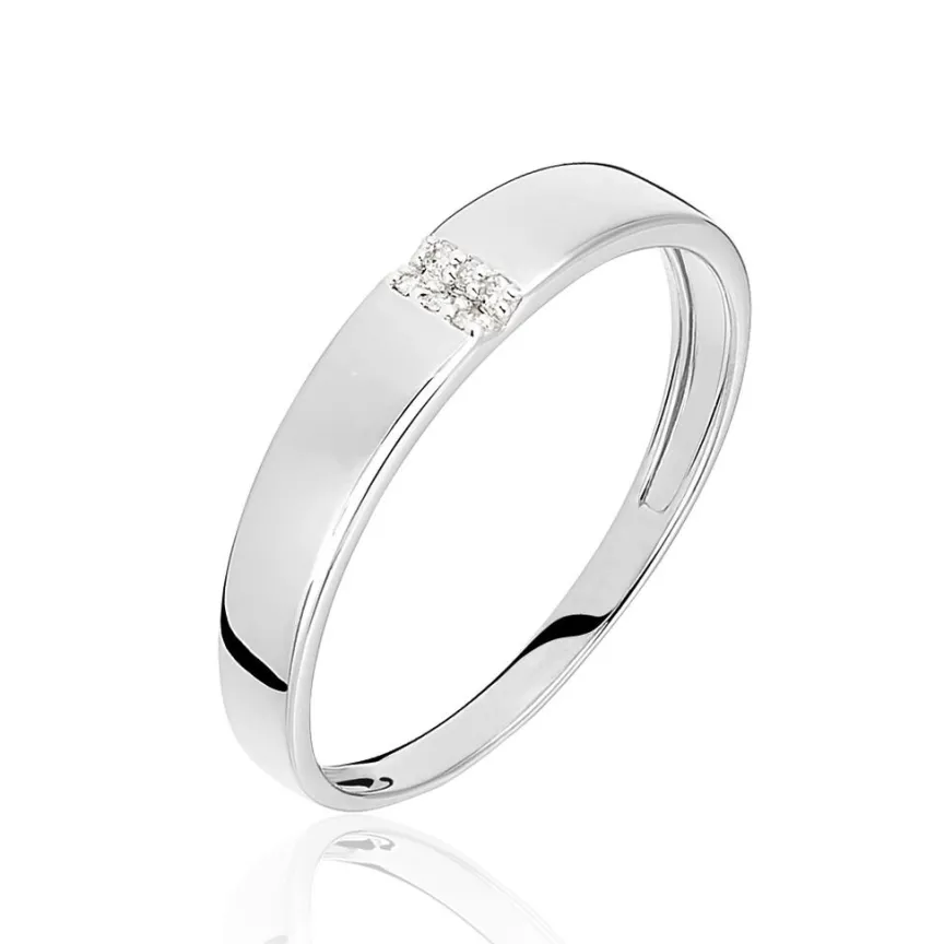Bague Soha Or Blanc Diamant-Histoire d'Or Discount