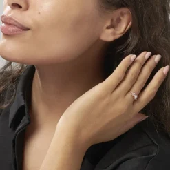 Bague Solitaire Alicea Or Rose Diamant-Histoire d'Or Outlet