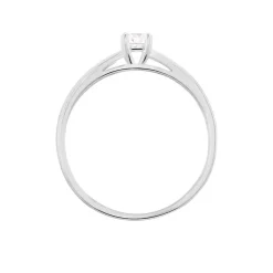 Bague Solitaire Anastasiane Or Blanc Diamant-Histoire d'Or Clearance