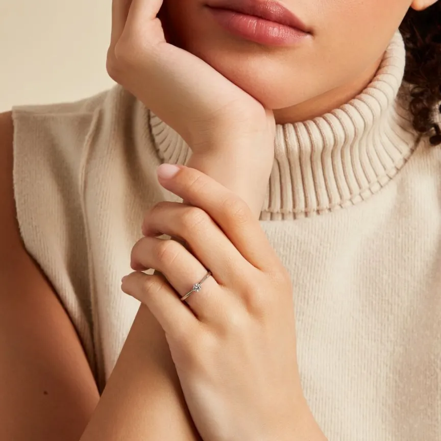 Bague Solitaire Aphrodite-Histoire d'Or Sale