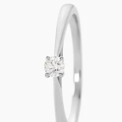Bague Solitaire Aphrodite Or Blanc Diamant-Histoire d'Or Sale