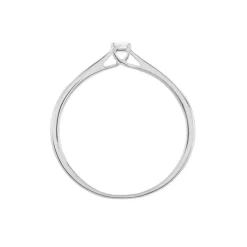 Bague Solitaire Aphrodite Or Blanc Diamant-Histoire d'Or Sale