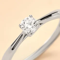 Histoire d'Or Bague Solitaire Aphrodite