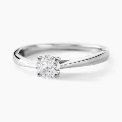 Bague Solitaire Aphrodite Or Blanc Diamant-Histoire d'Or Hot