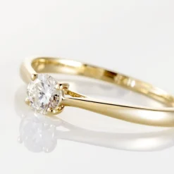 Bague Solitaire Aphrodite Or Jaune Diamant-Histoire d'Or Hot