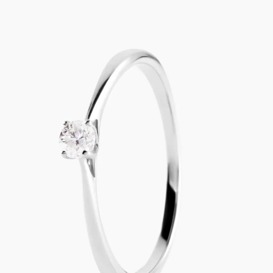Histoire d'Or Bague Solitaire Aphrodite
