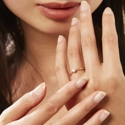 Bague Solitaire Aphrodite Or Jaune Diamant-Histoire d'Or New