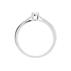 Bague Solitaire Aramis Or Blanc Diamant-Histoire d'Or Discount