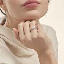 Bague Solitaire Aramis Or Blanc Diamant-Histoire d'Or Discount