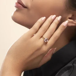 Histoire d'Or Bague Solitaire Armaelle Or Jaune Amethyste