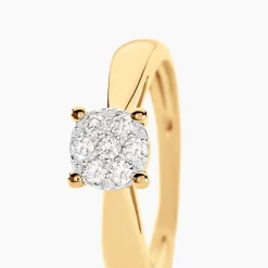 Bague Solitaire Artemis Or Jaune Diamant-Histoire d'Or Online