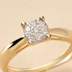 Bague Solitaire Artemis Or Jaune Diamant-Histoire d'Or Online