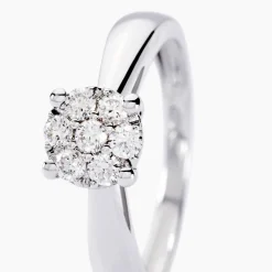 Bague Solitaire Artemis Or Blanc Diamant-Histoire d'Or Hot