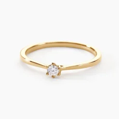 Histoire d'Or Bague Solitaire Athena