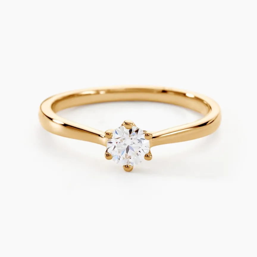 Bague Solitaire Athena-Histoire d'Or Discount