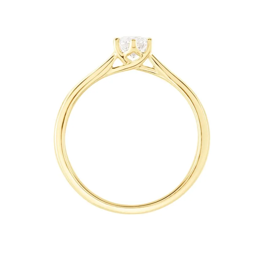 Bague Solitaire Athena-Histoire d'Or Clearance