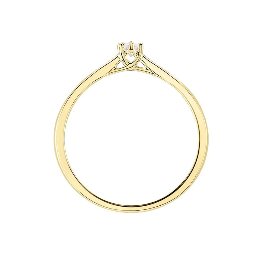Histoire d'Or Bague Solitaire Athena