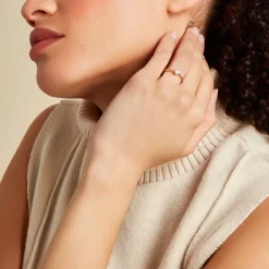 Histoire d'Or Bague Solitaire Athena