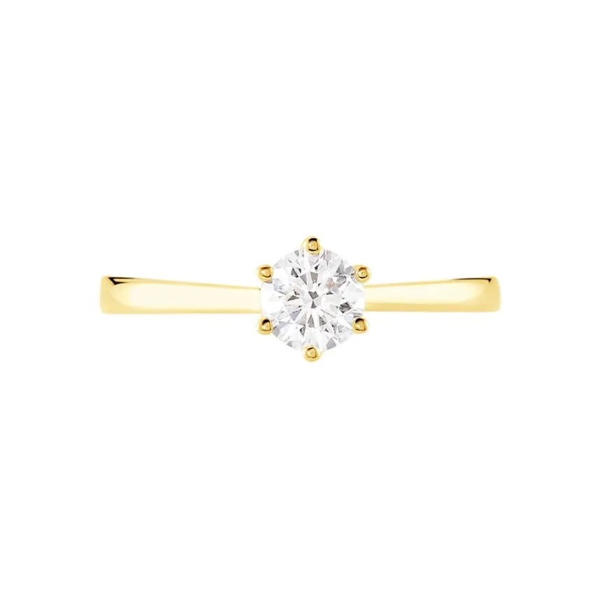 Bague Solitaire Athena-Histoire d'Or New