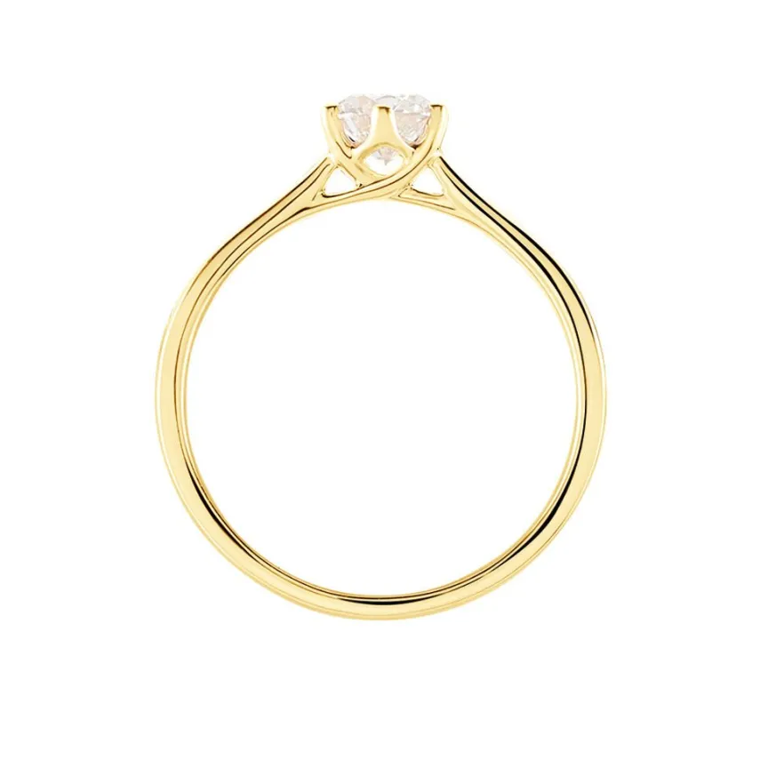 Bague Solitaire Athena-Histoire d'Or New