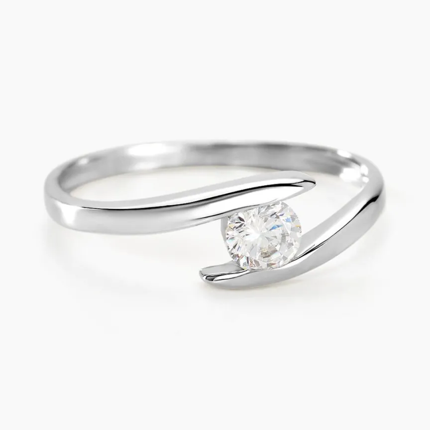 Bague Solitaire Camilia De Zirconium-Histoire d'Or Clearance