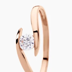 Bague Solitaire Camilia De Zirconium-Histoire d'Or Best