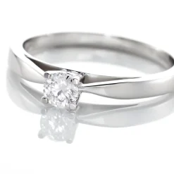 Bague Solitaire Celina Or Blanc Diamant-Histoire d'Or Online