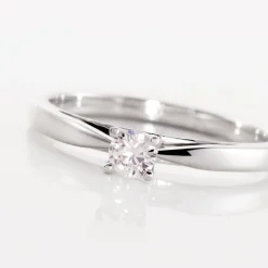 Bague Solitaire Celina Or Blanc Diamant-Histoire d'Or Online