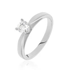 Bague Solitaire Celina Or Blanc Diamant-Histoire d'Or