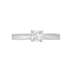 Bague Solitaire Celina Or Blanc Diamant-Histoire d'Or