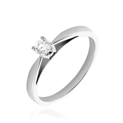 Bague Solitaire Celina Or Blanc Diamant-Histoire d'Or Online