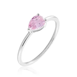 Bague Solitaire Cheick Argent Oxyde De Zirconium-Histoire d'Or Hot