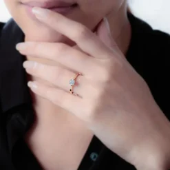 Bague Solitaire Collection Victoria Or Jaune Diamant-Histoire d'Or New