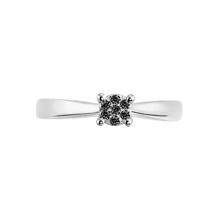 Bague Solitaire Collection Grace Or Blanc Diamant-Histoire d'Or Online