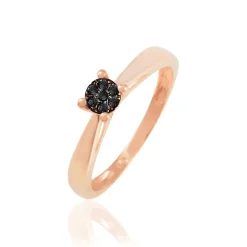 Bague Solitaire Collection Grace Or Rose Diamant-Histoire d'Or Clearance