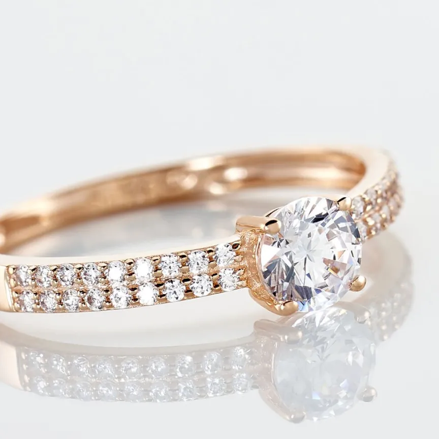 Bague Solitaire Dayna De Zirconium-Histoire d'Or Online