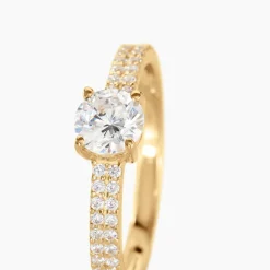 Bague Solitaire Dayna De Zirconium-Histoire d'Or Best