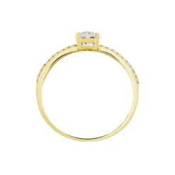 Bague Solitaire Dayna De Zirconium-Histoire d'Or Best
