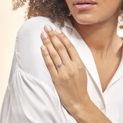 Bague Solitaire Elisa Or Blanc Diamant-Histoire d'Or Discount